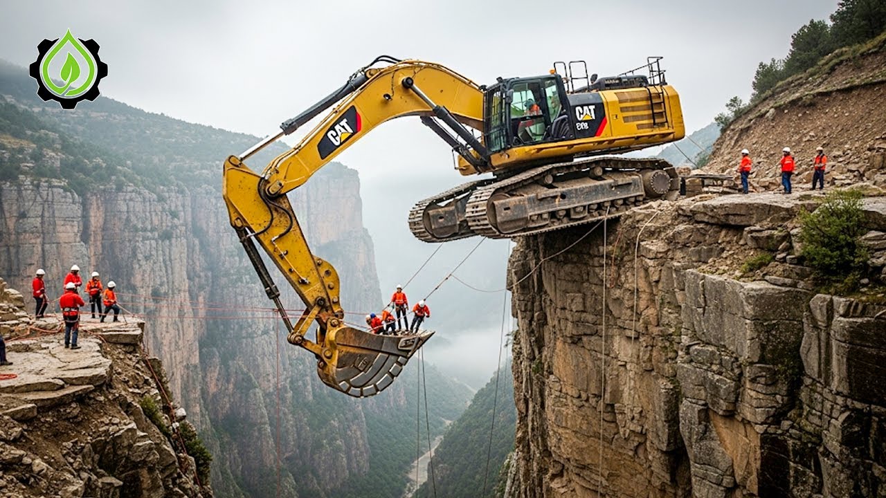 Jaw-Dropping Excavator Operator Skills So Crazy You’d Think They’re Fake! #80