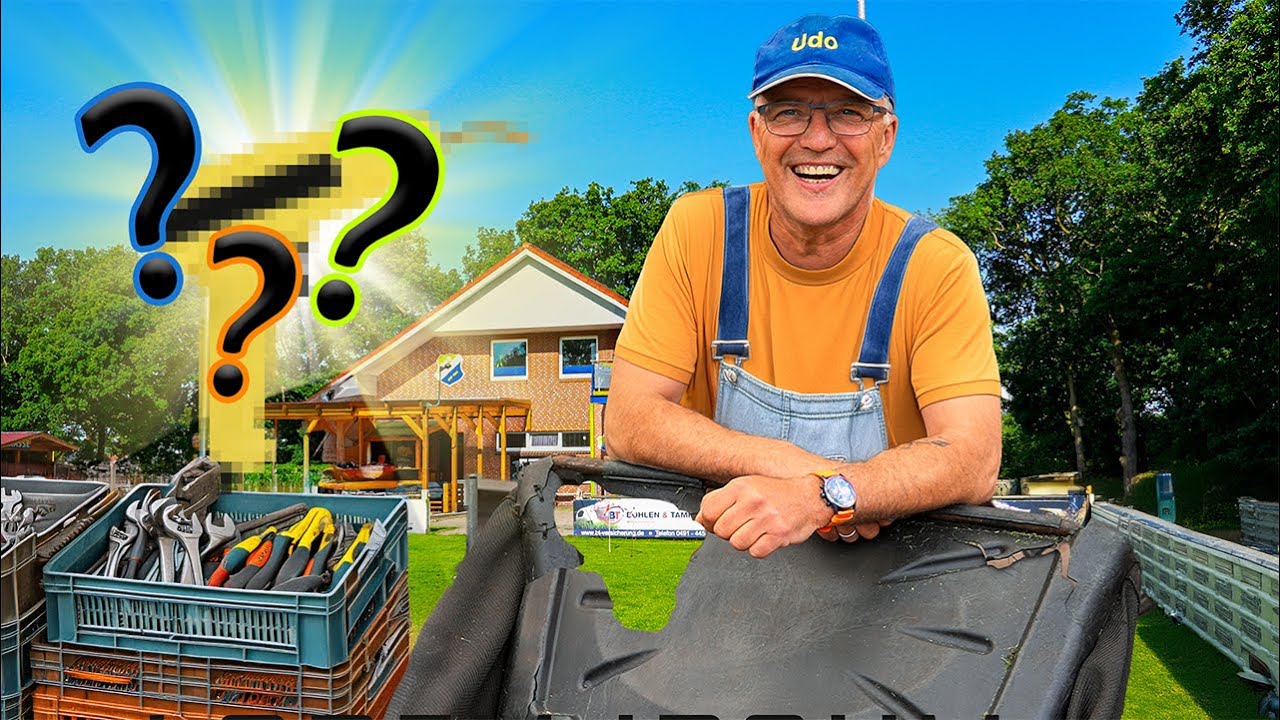 UDO TESTET: Kann dieses Gerät den Rasenmäher-Schaden beheben? 🤔🔧