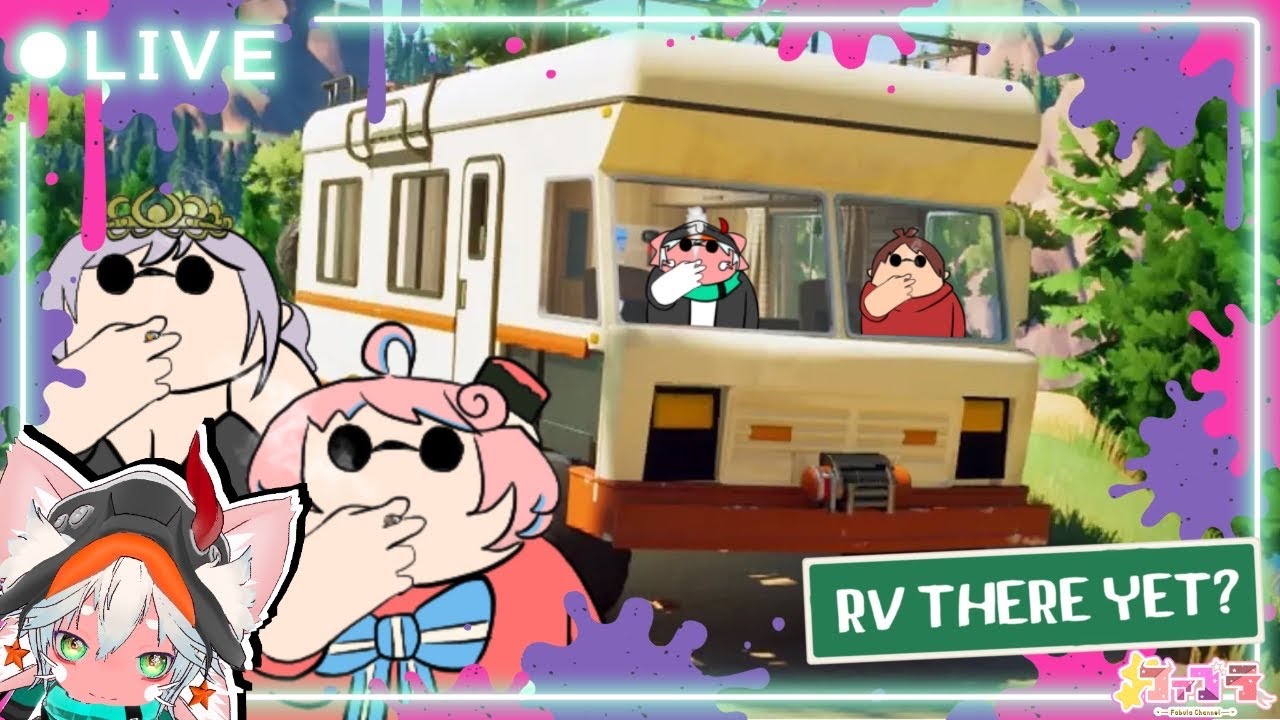 【帰宅難民Aチーム】帰ってきた4人組！お家に帰るコラボ～ RV There Yet? ～【運転上手集合】