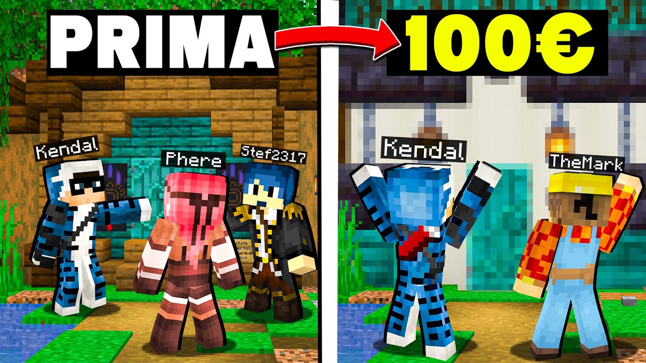 HO SPESO 100 EURO per MIGLIORARE la BIG VANILLA 1 SU MINECRAFT!
