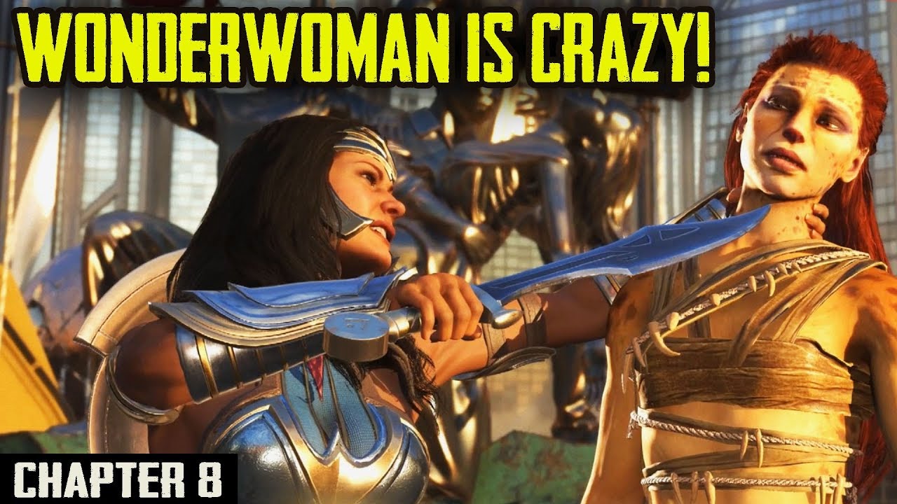 Injustice 2 Mobile Story. Chapter 8: Wonder Woman went Completely Insane and KILLED HARLEY???