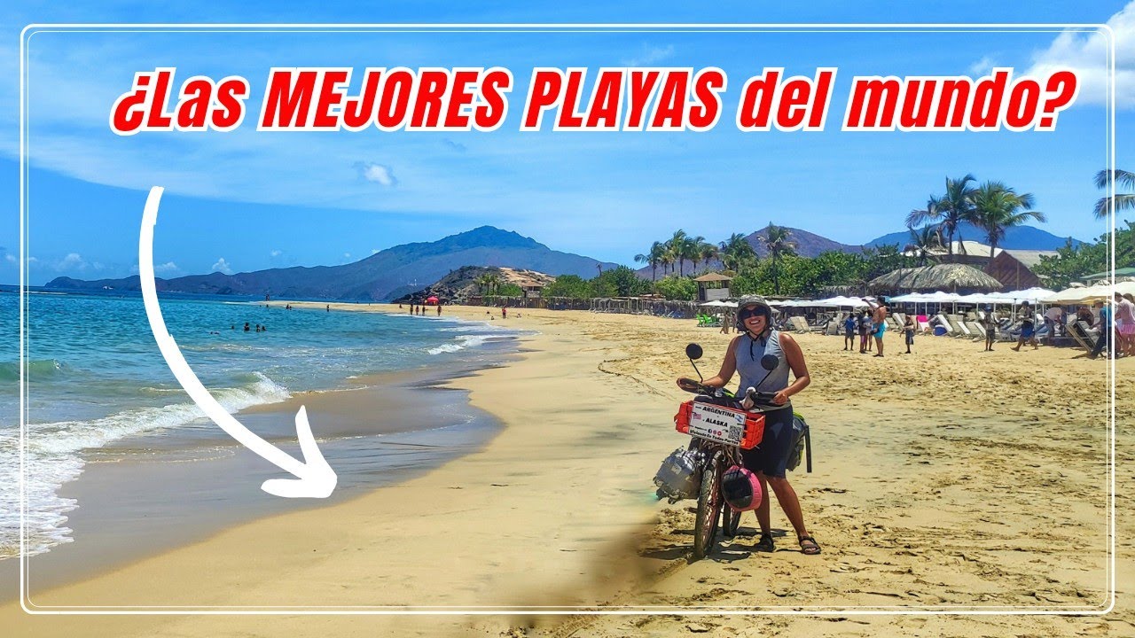 TODA ISLA DE MARGARITA en bicicleta. ¿Cuál es su mejor playa?