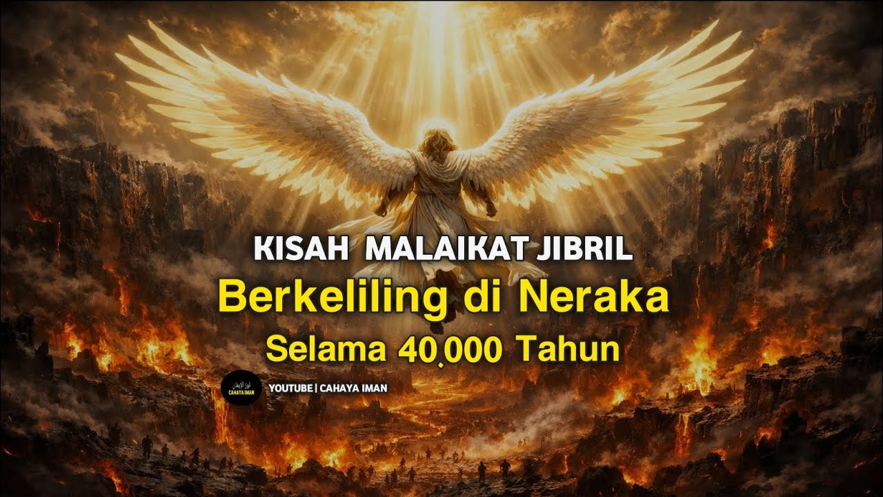 KISAH MALAIKAT JIBRIL BERKELILING DI NERAKA SELAMA 40.000 TAHUN