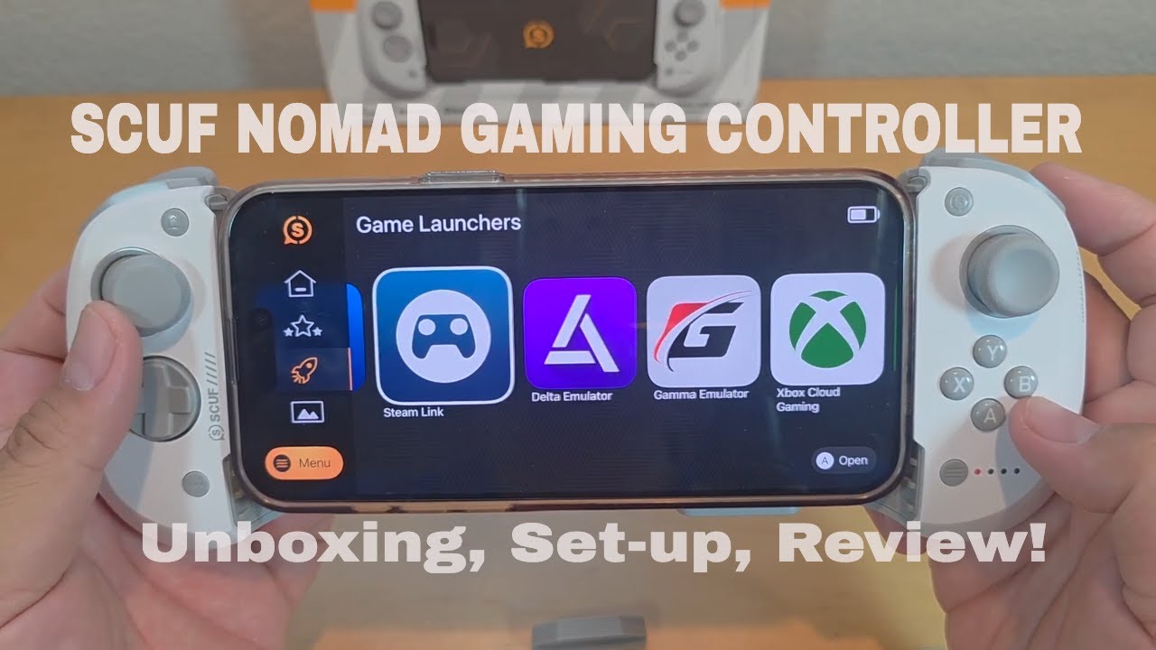 Scuf Nomad Wireless Bluetooth Gaming Controller for Apple iPhones  Unboxing & Review 2026