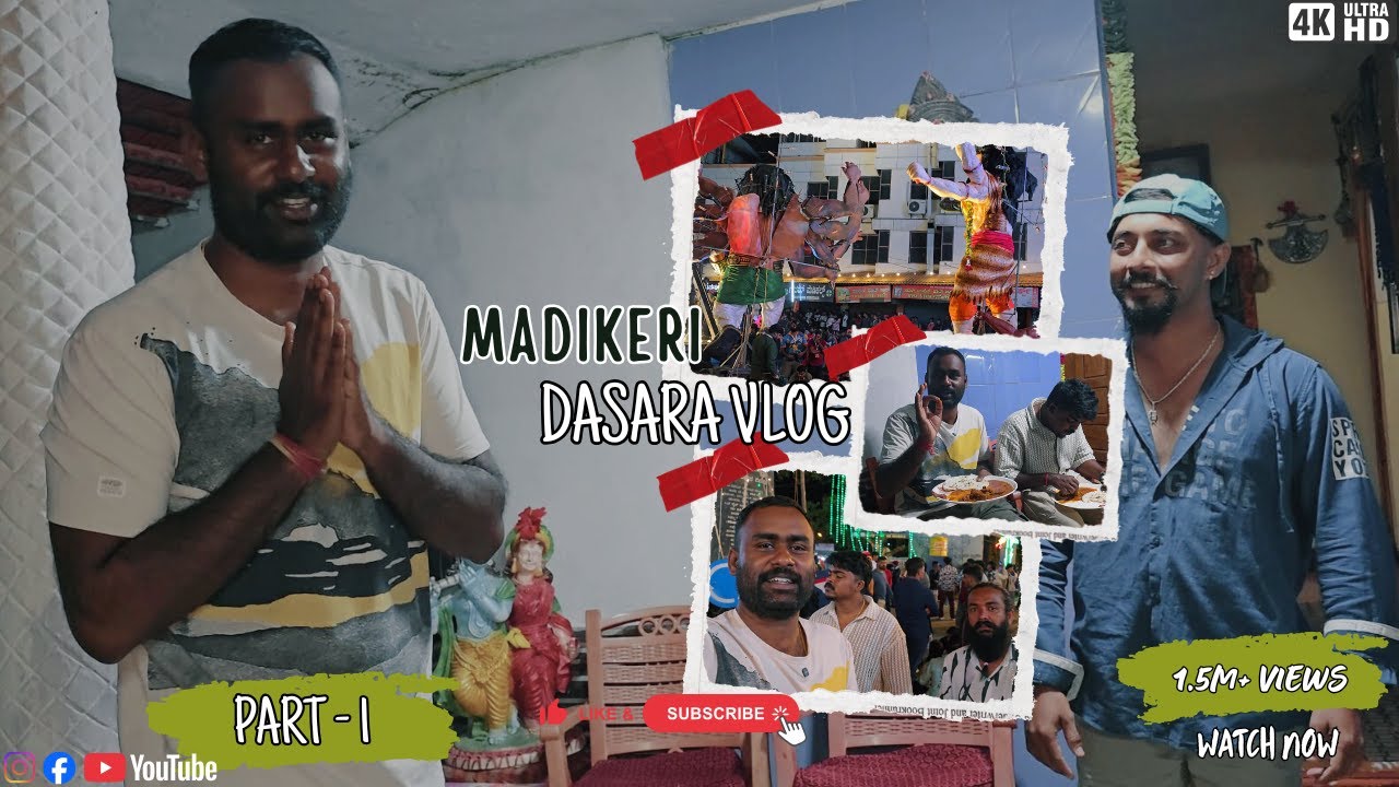 Madikeri Dasara Vibes with Friends – Full Fun, Full Flop 🤣