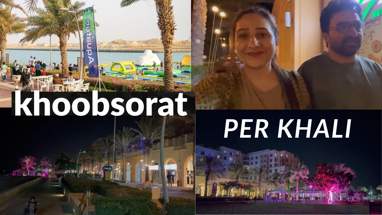 Inside Saudi’s Most Beautiful King Abdullah Economic City || Iman and Moazzam Vlogs