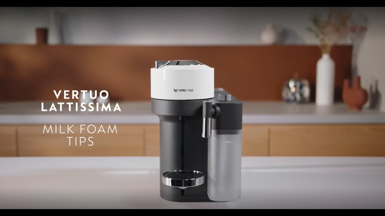 Nespresso Vertuo Lattissima - Milk Foam Tips
