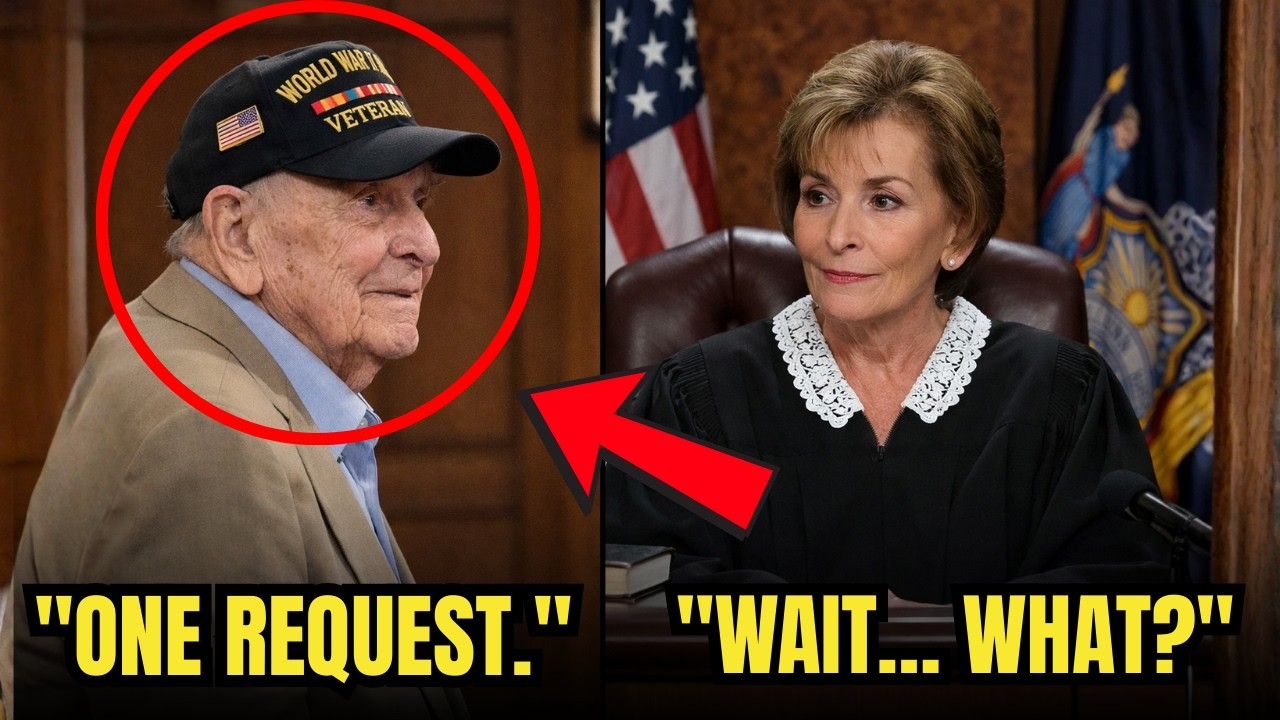 92-Year-Old Veteran Stood in My Courtroom and Said One Sentence That Made Everyone Cry