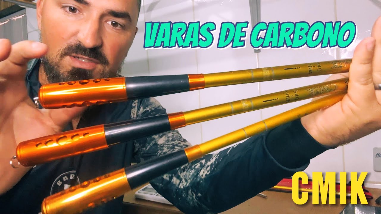 VARA DE CARBONO DOURADAS CMIK