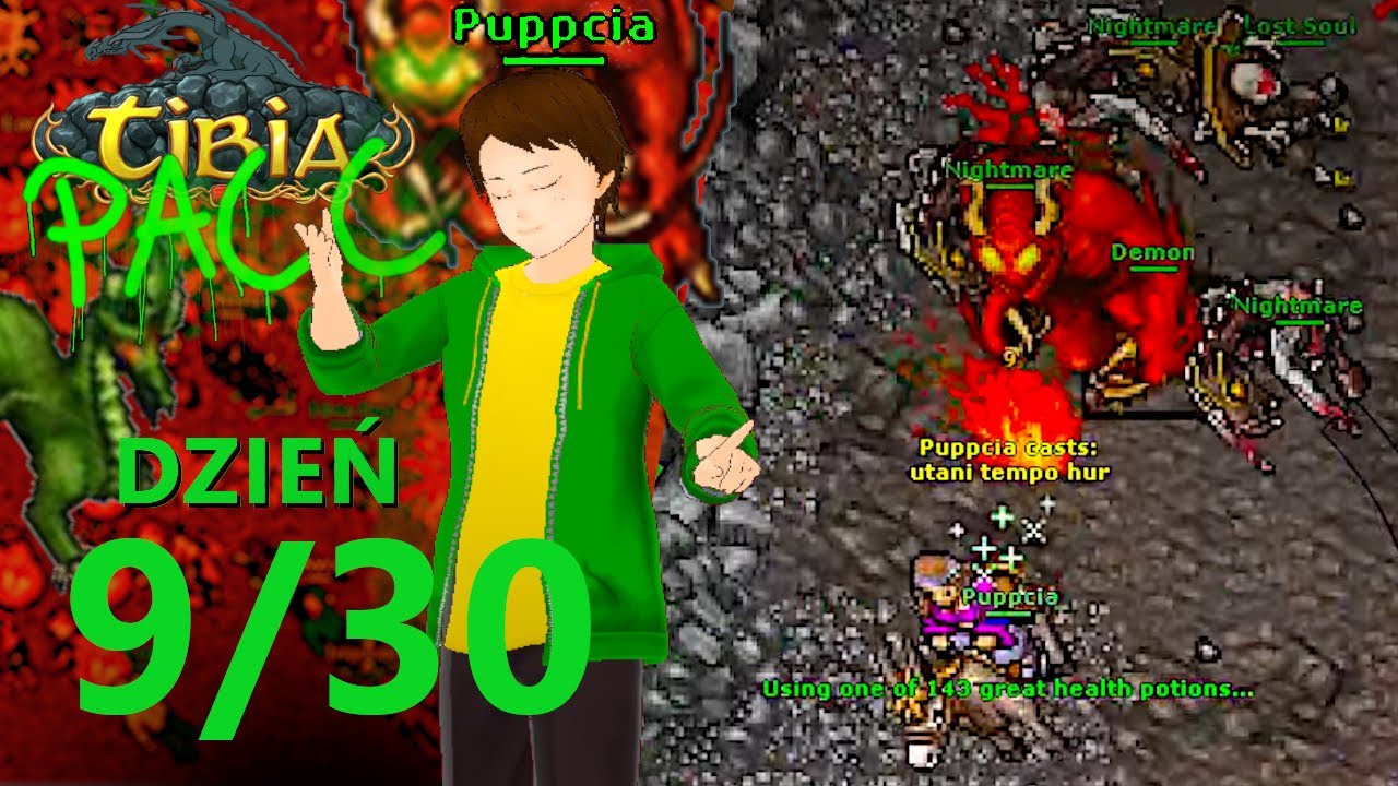 🟢 Tibia - zrobiłem solo misję: 12 The Ice Island Quest na ek 105 lvlu :D