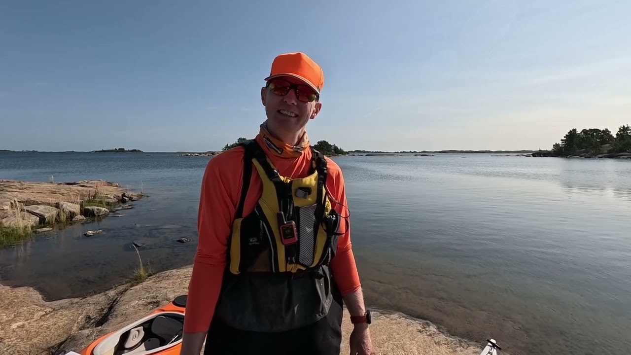 Paddeltur i Gräsö skärgård augusti 2025