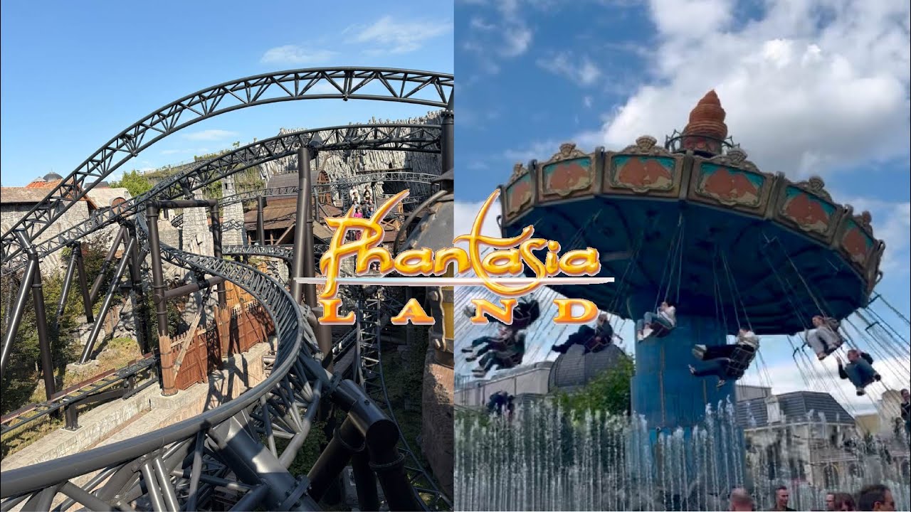 Europe's MOST IMMERSIVE theme park? - Phantasialand Vlog