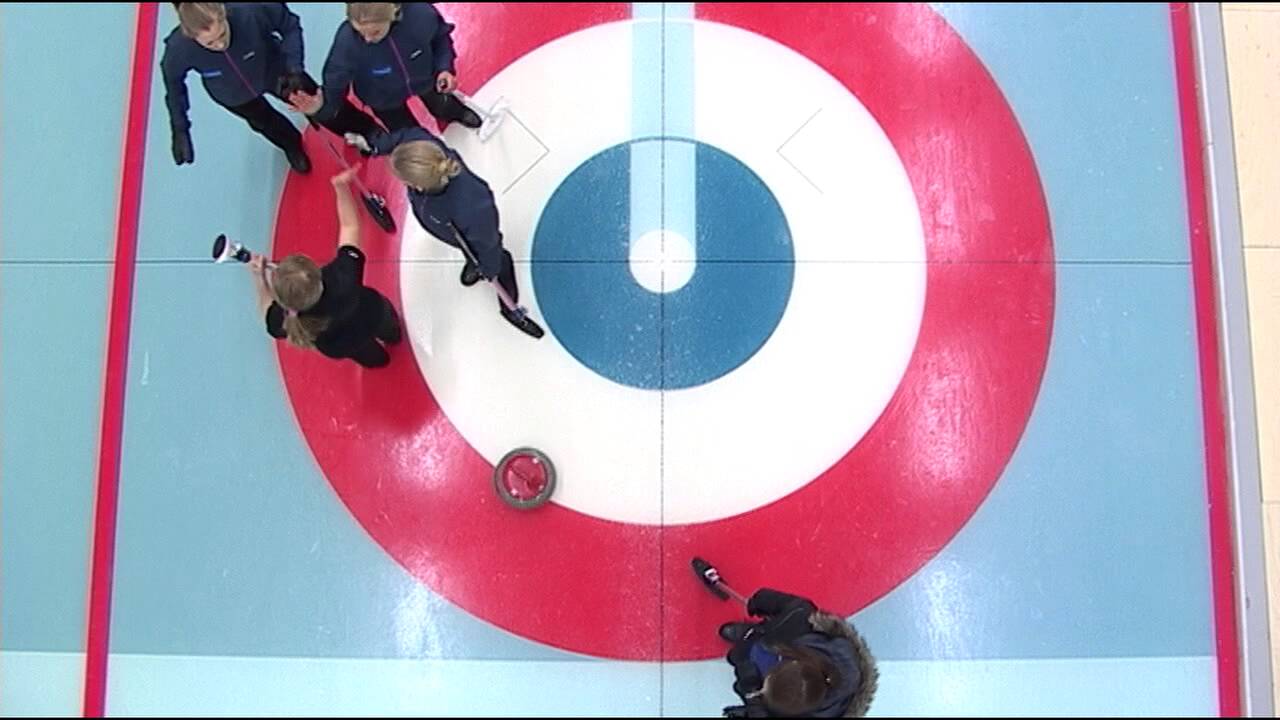 Curling: JSM 2013 Flickor SbergCK/Panthera vs ÖCK/Sundberg