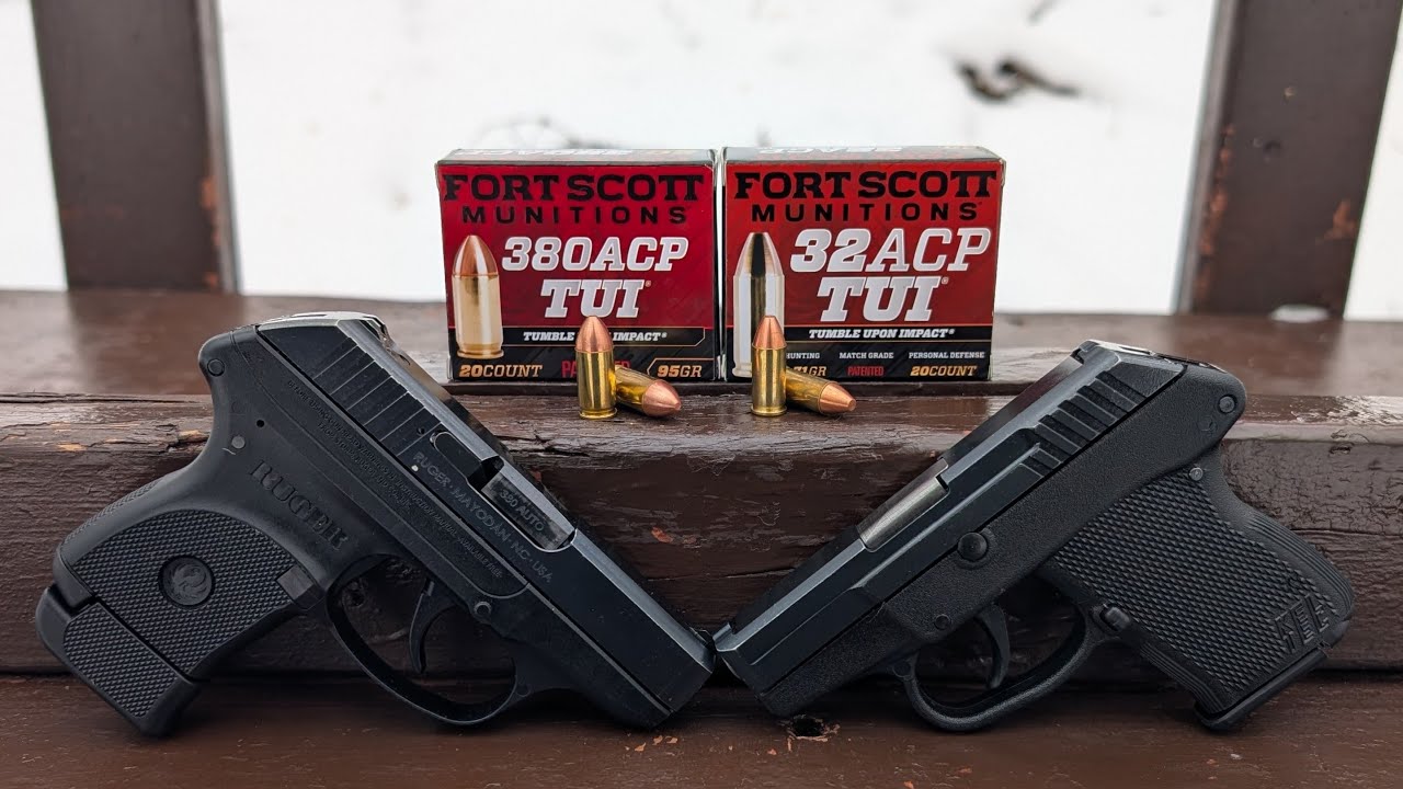 Pocket Pistol Solution? Fort Scott TUI .380 ACP VS .32 ACP - Ballistic Gel Test