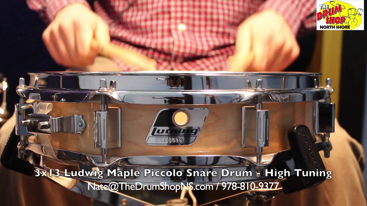 Ludwig Maple Piccolo Snare Drum 3x13 - The Drum Shop North Shore
