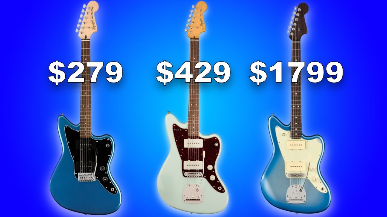 Comparing 3 Jazzmaster Guitars
