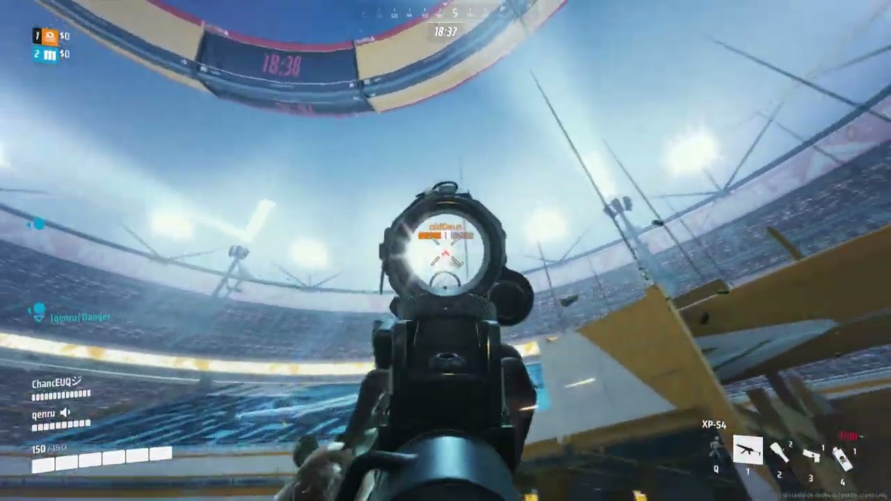 aiming in the finals