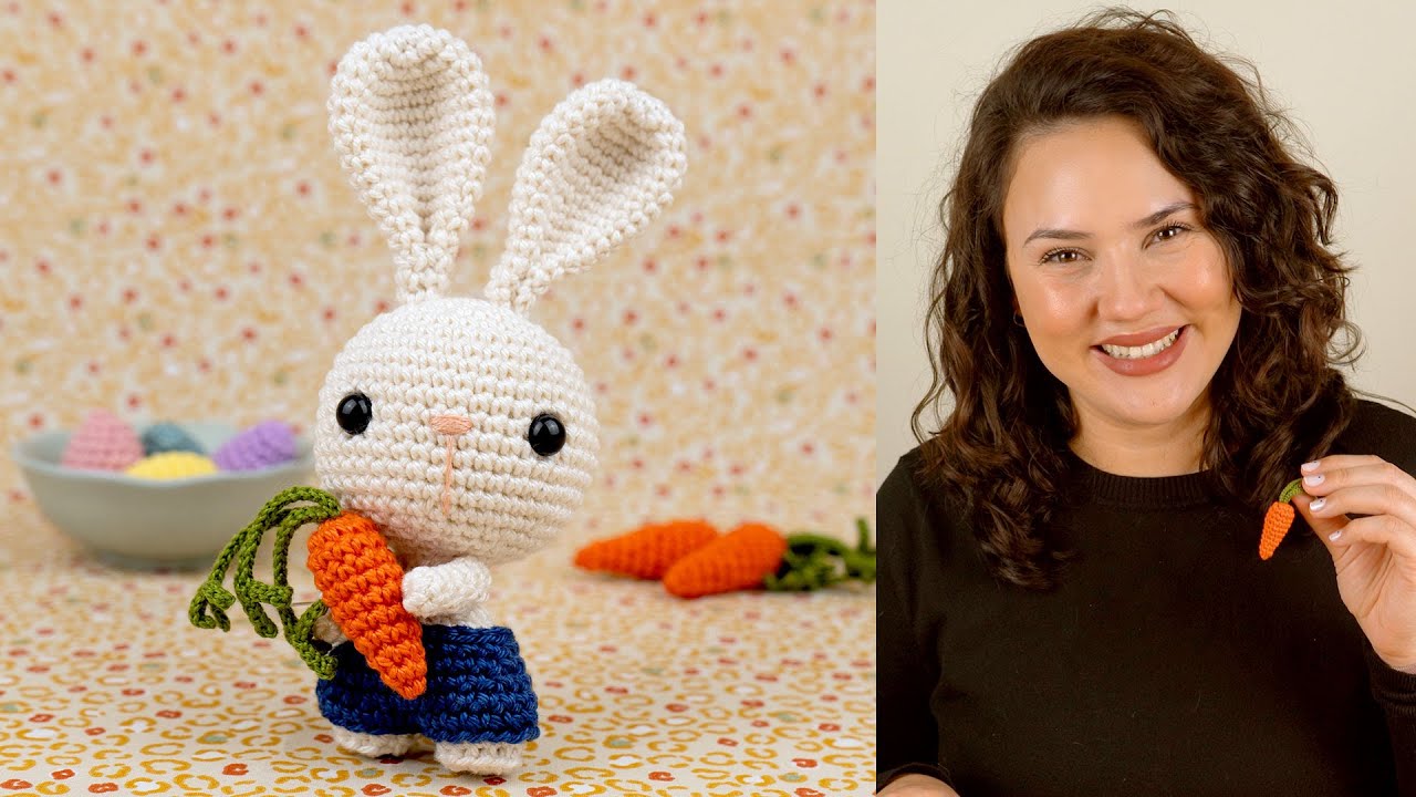 COMO FAZER MINI CENOURA DE AMIGURUMI FÁCIL | ATELIÊ JÉSSICA BRANDÃO | #086