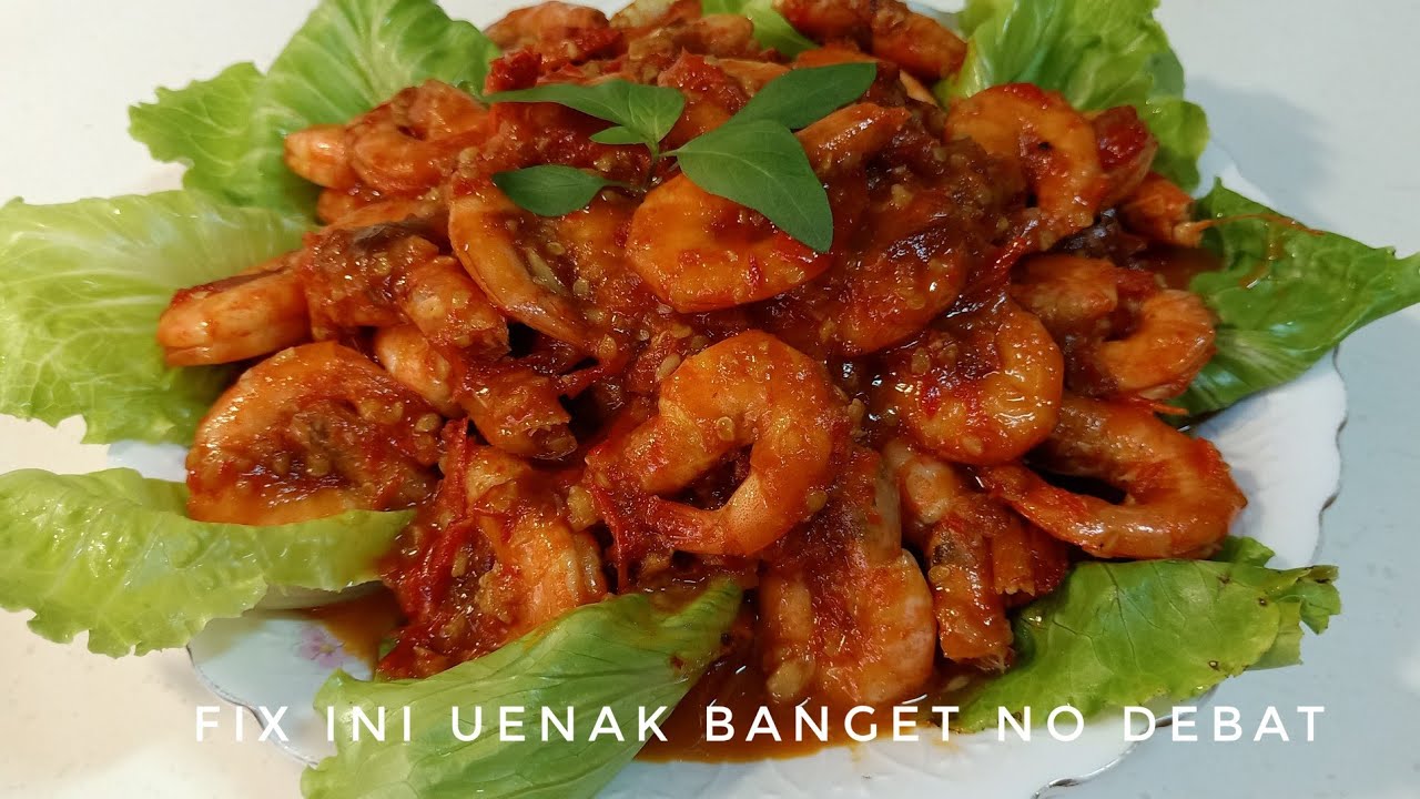 SAMBEL UDANG MERCON SUMPAH UENAK BGT KALIAN WAJIB COBAK YA