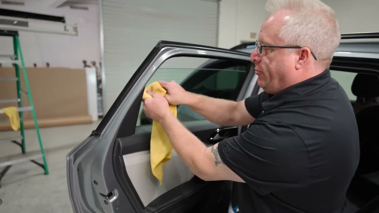 Window Tinting Without Removing Panels | The 2-Stage Method