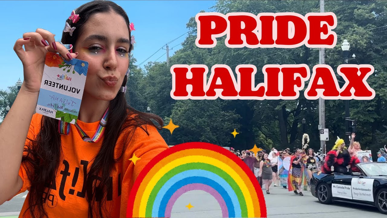 Fui voluntária na Parada LGBTQIA+ de Halifax! 🌈🇨🇦 | VLOG