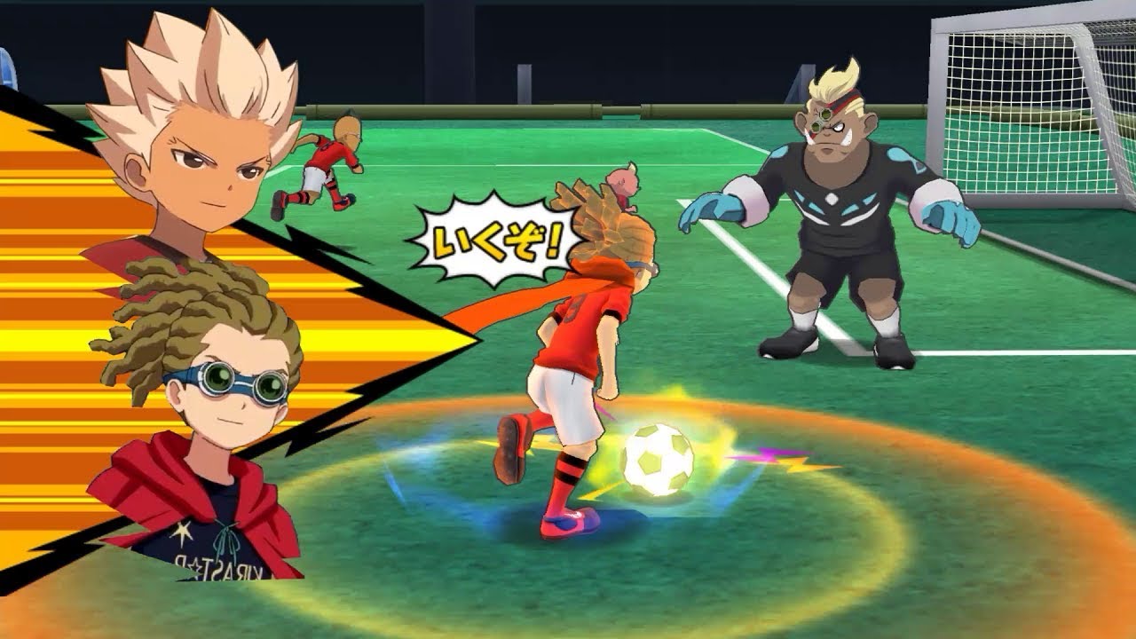 Inazuma Eleven Go Strikers 2013 Inazuma Ares Vs Team Ogre Wii 1080p (Dolphin/Gameplay)