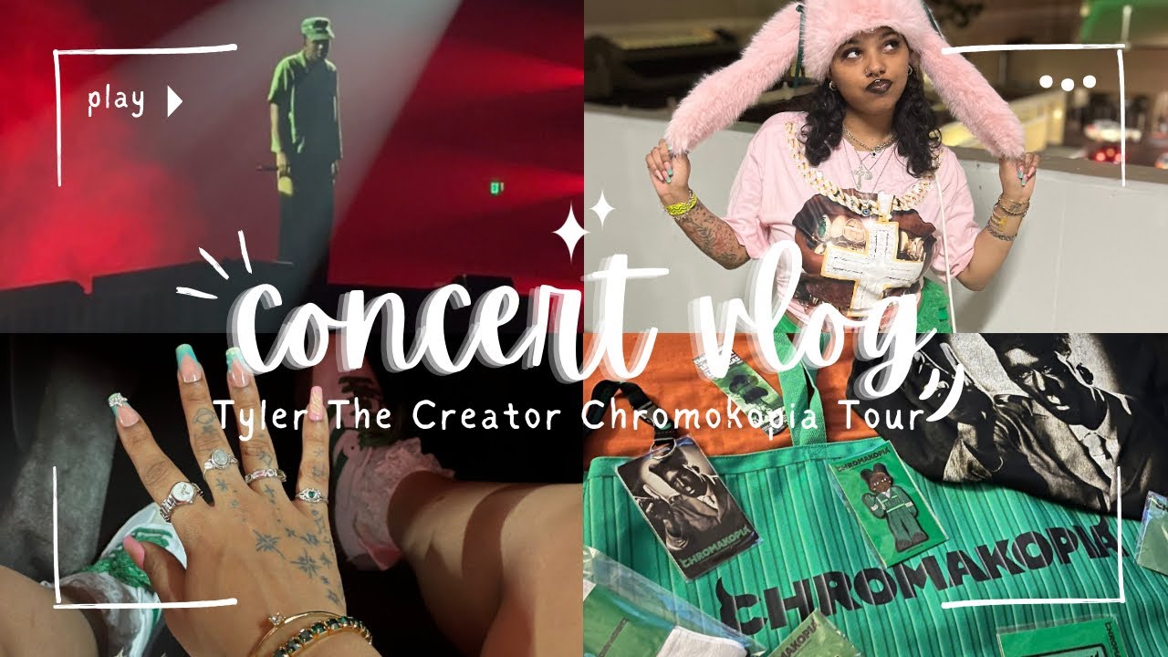 Chromokopia Tour Vlog🎵| GRWM, concert view, and more...