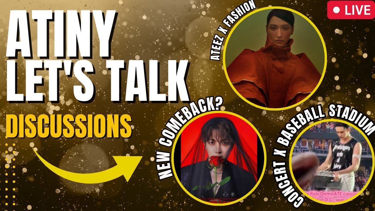 Ateez x Fashion, New Comeback, Concert at Baseball Stadium, and Games!!! | ATINY LET'S TALK