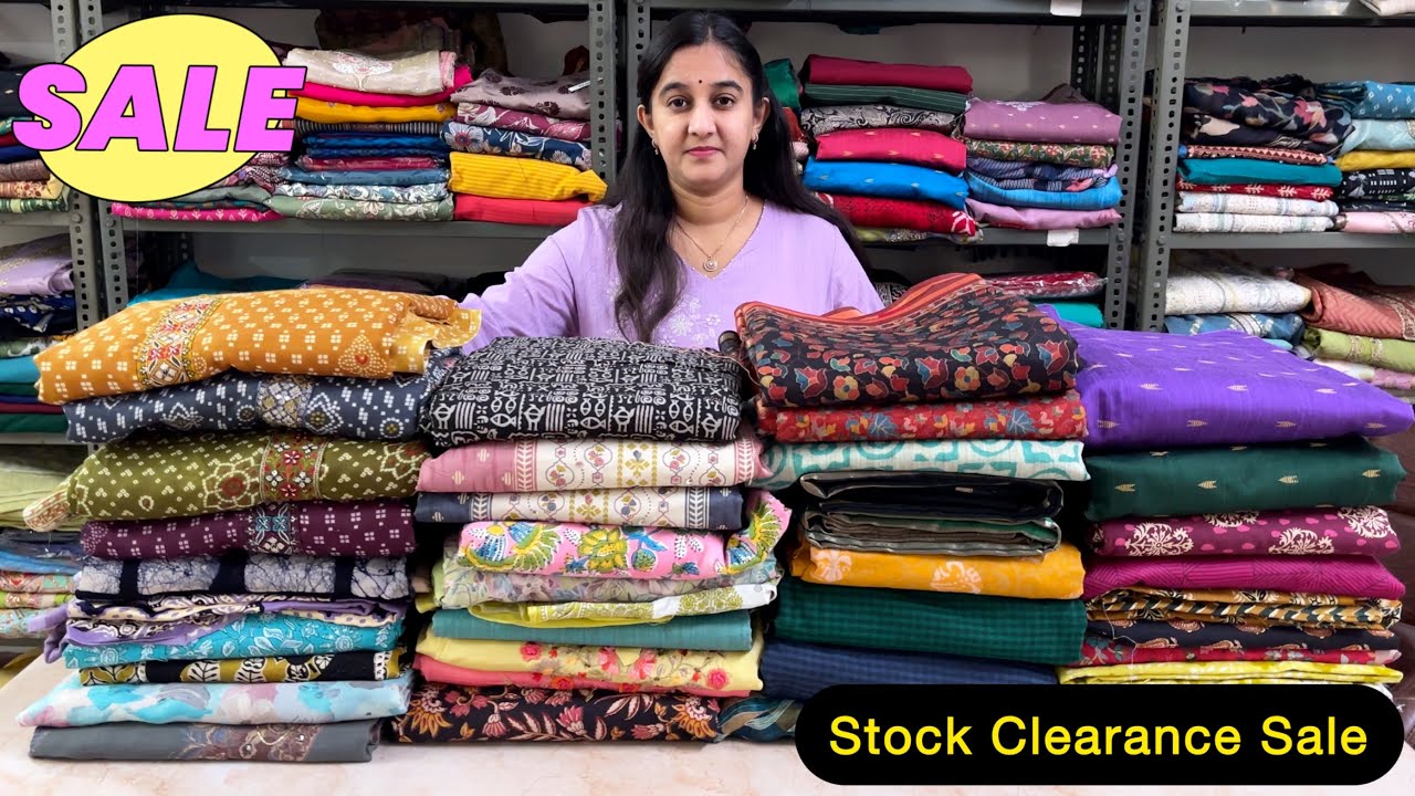 Season end stock clearance sale🌹Pashmina Suits sale🌹Single Piece Collection🌹