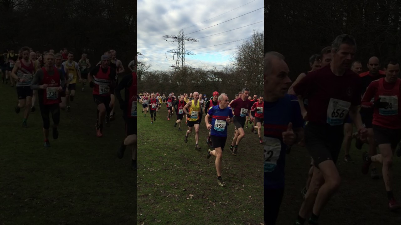 Manchester area cross country league (MACCL) 2017 Match 4, Kenworthy woods, lap 1