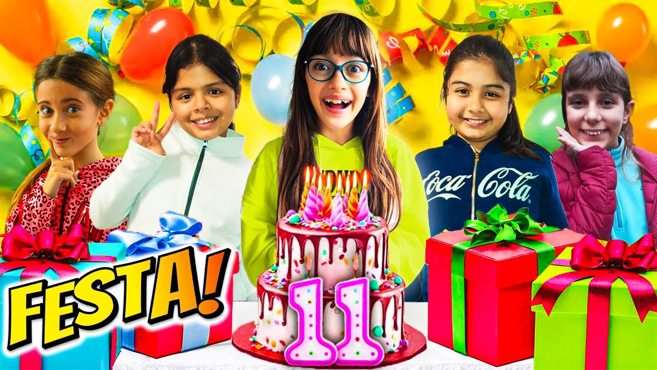 FESTA DI COMPLEANNO DI SOFI +11🎂 NELLA FATTORIA CON TUTTI I NOSTRI AMICI  Giada e Mamma e LU