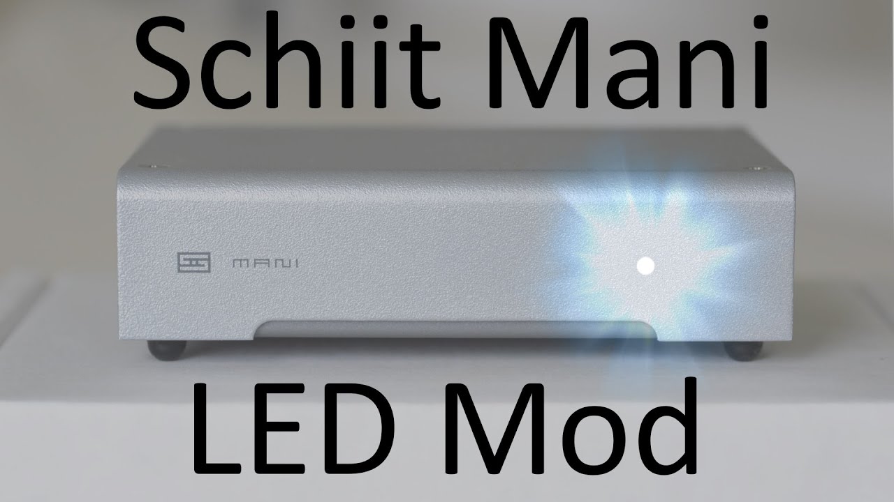 Исправлена ​​проблема с индикатором питания Schiit Mani Phono Preamp Ultra Bright