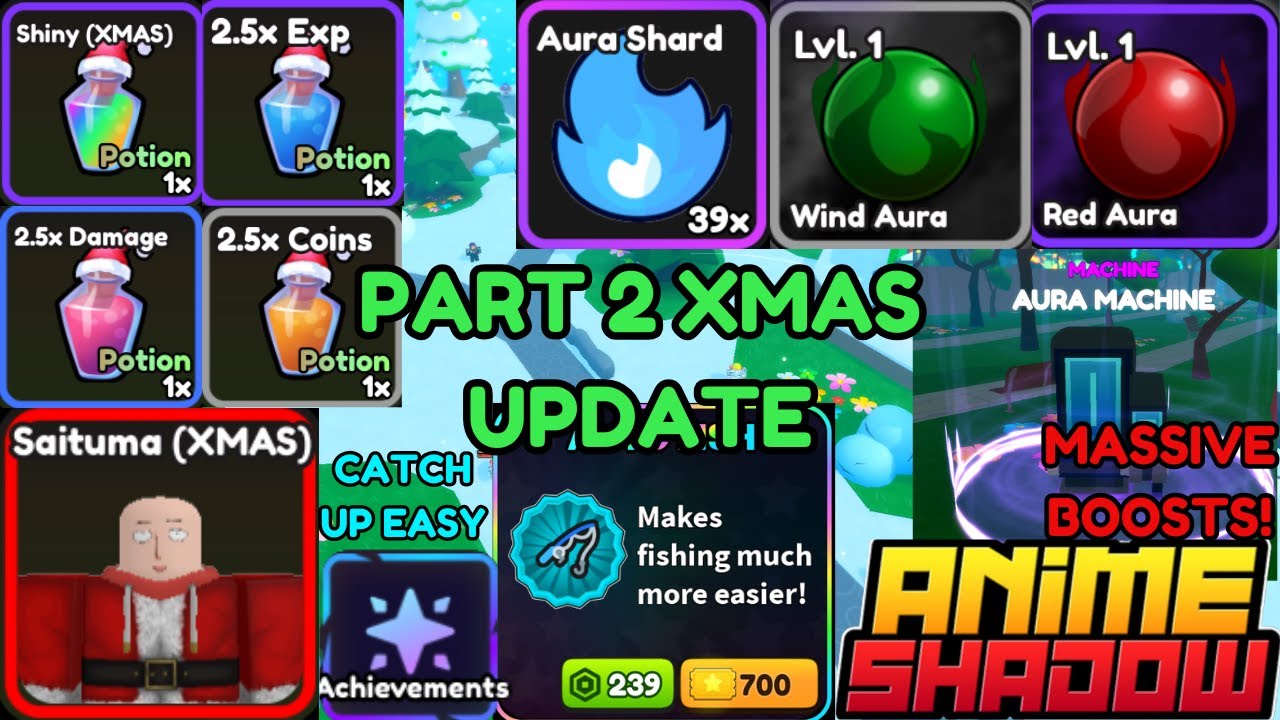 ANIME SHADOW XMAS PART 2 UPDATE IS FINALLY HERE