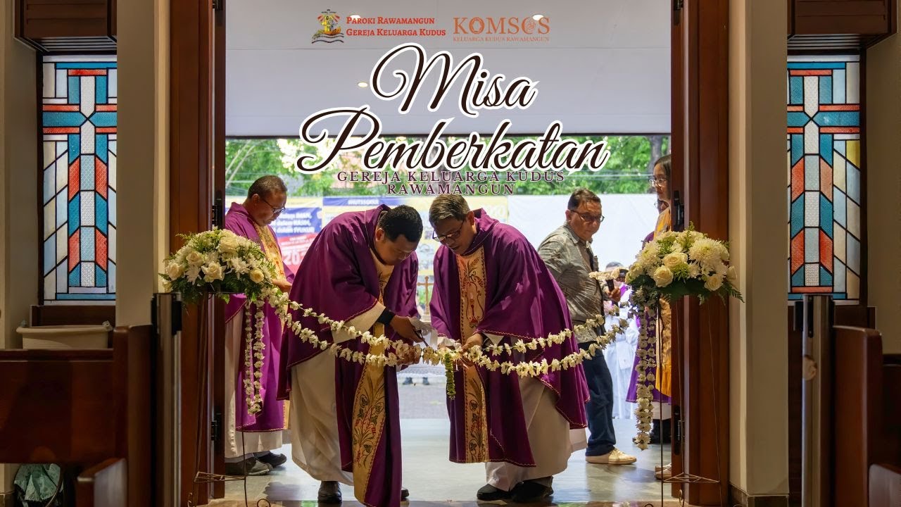 Misa Pemberkatan Gereja Keluarga Kudus Rawamangun