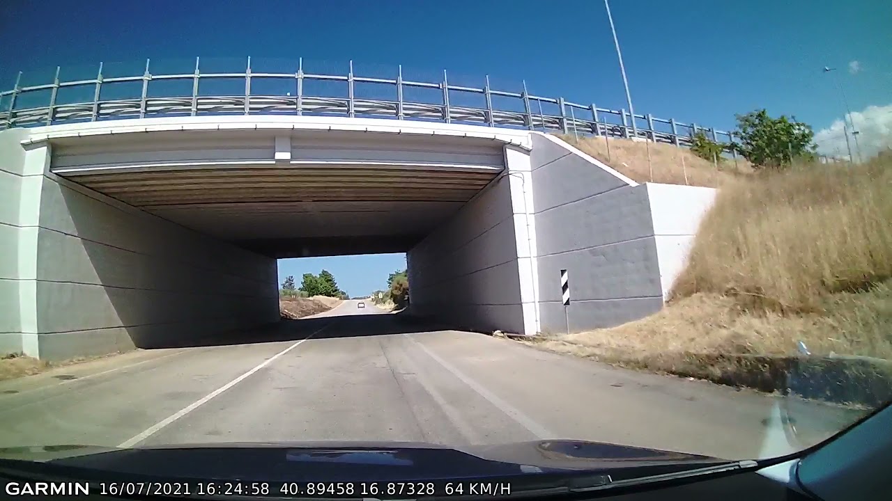 DRIVE #1542: Bari-Putignano-Alberobello (Italy) (timelapse 4x) *Read Description*