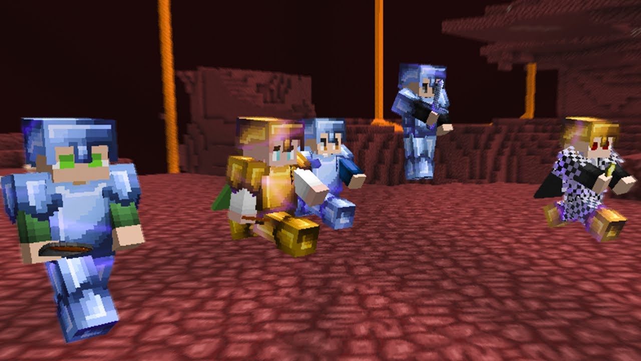 Dominamos el NETHER con los PELADOS ⚔ *Minecraft HCF*