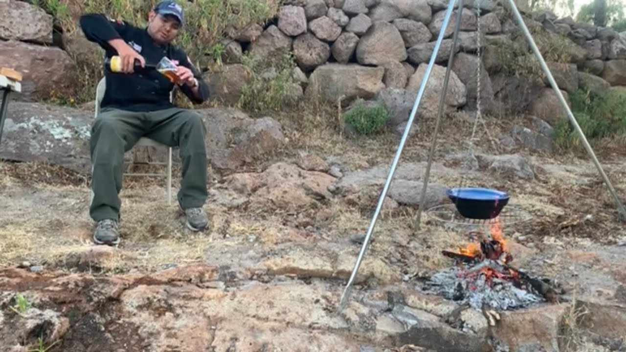 Acampando en la sierra Fría de Aguascalientes !