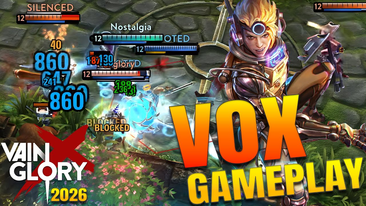 НИКОГДА НЕ СДАВАЙСЯ!!! | CP VOX | Геймплей Vainglory 2026 3v3