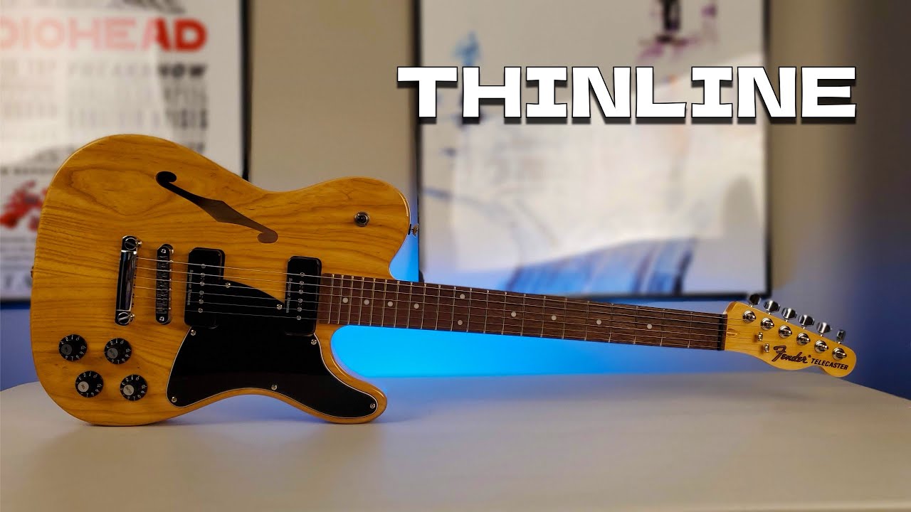 the Fender JA-90 Thinline Telecaster