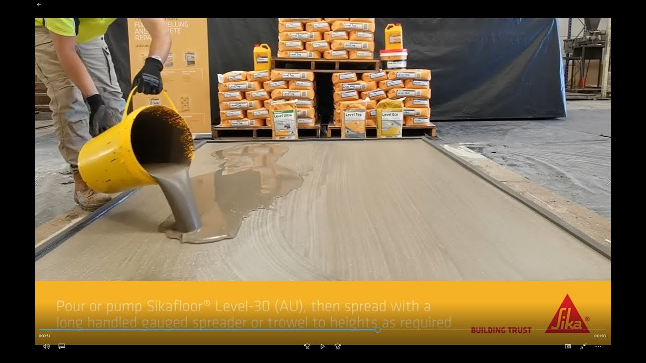 Sika Applied Series - Sikafloor® Level 30 NZ