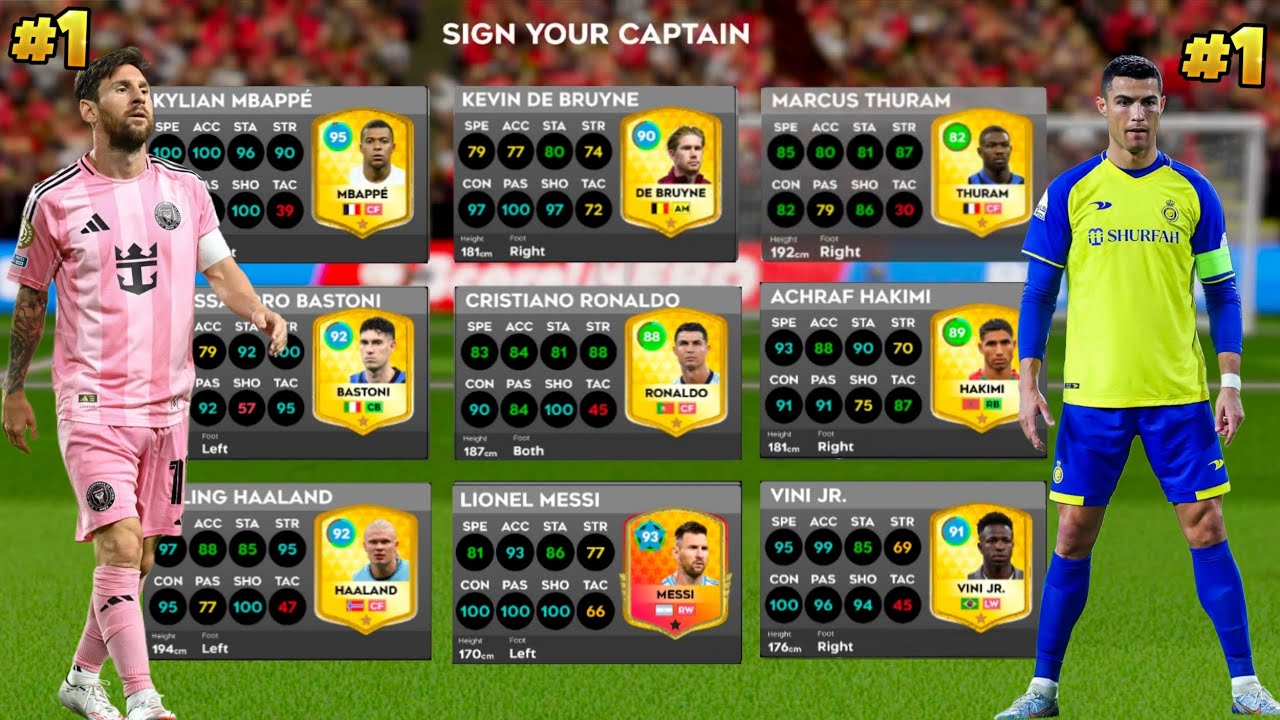NEW GREAT LEGENDARY BEGINNING DLS 25 WIT RONALDO AND MESSI. F T G HD BRO . 