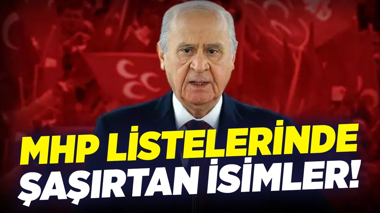 MHP Listelerinde Şaşırtan İsimler! | KRT Haber