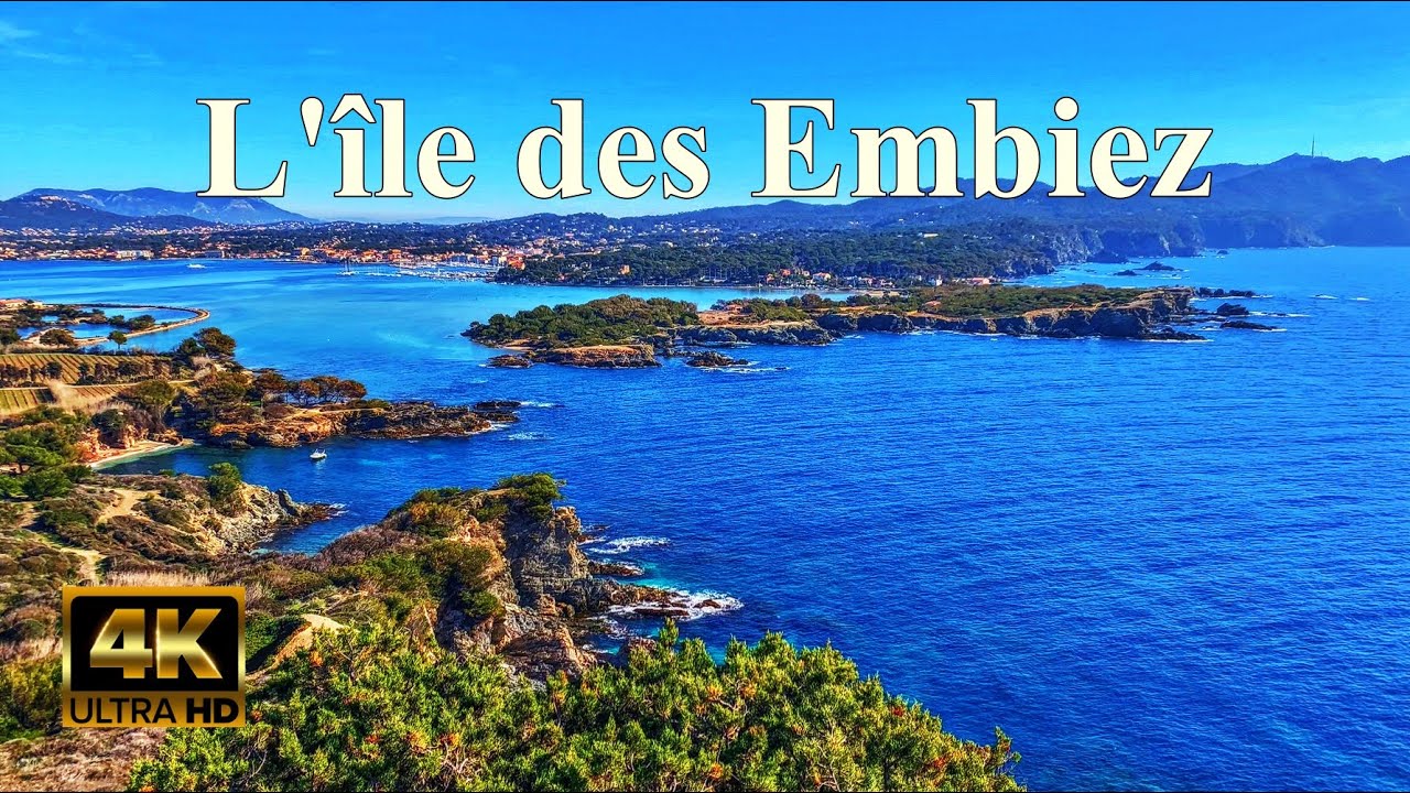 île des Embiez🌞La Magnifique Ile de Paul Ricard - Un paradis caché dans le Var [4K]