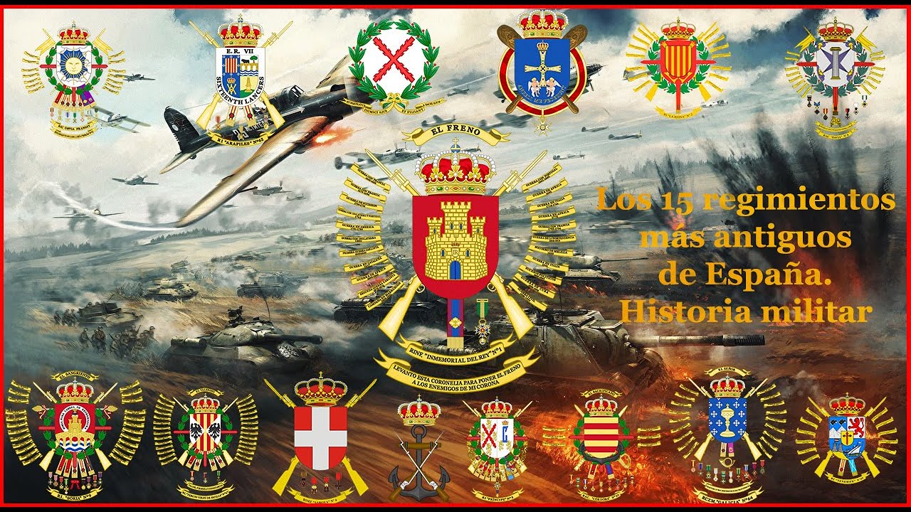 Los 15 regimientos más antiguos de España - historia militar