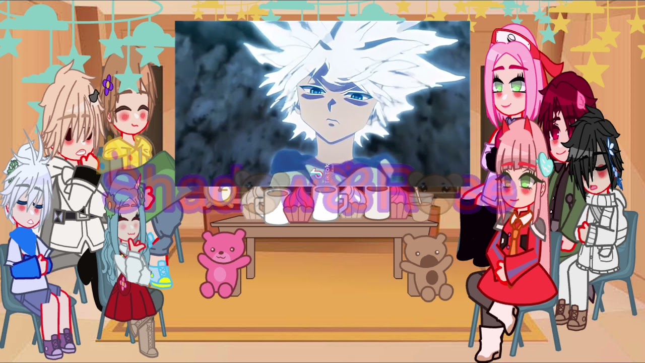 Few of my favorite anime character react to each other (Killua) 1/8 ꧁ShadowꕥRose꧂