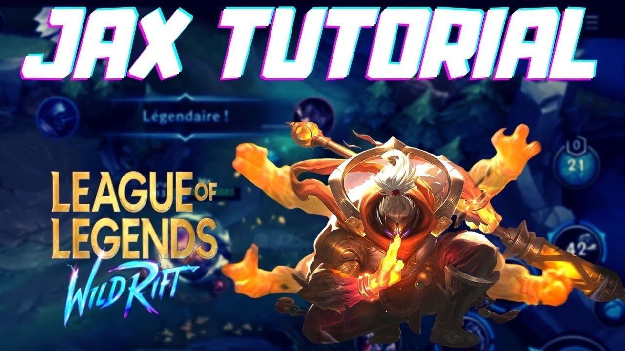 TROUVE TON MAIN #45 : JAX JUNGLE TUTORIEL FR  [ LoL Wild Rift FR ]
