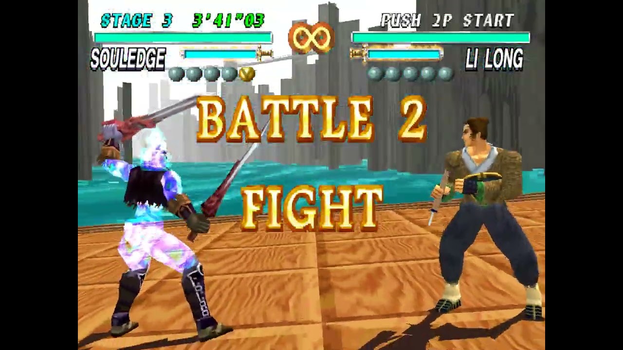 Soul Edge (PS1) Playthrough - Soul Edge/Inferno - Ultra Hard - No Continues (Birthday Special)