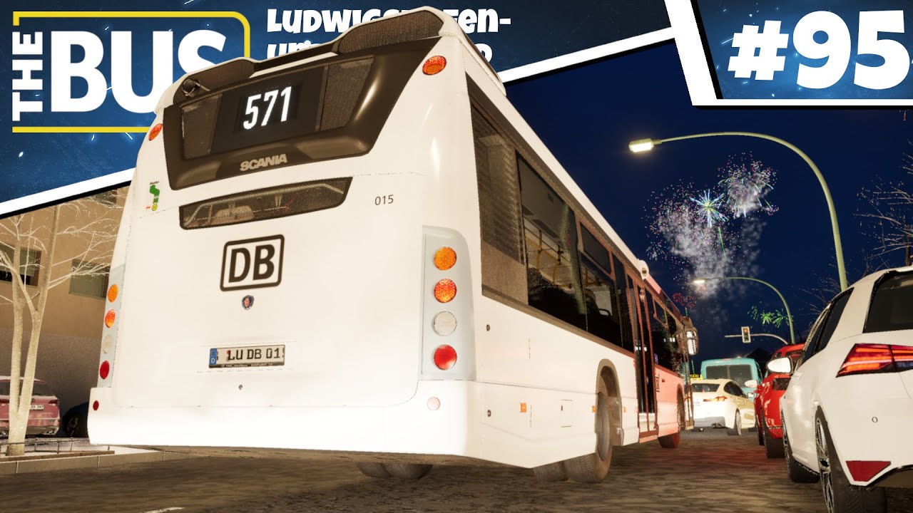 The Bus 🚌 #95 - WAHNSINNS-FEUERWERK! ✨ Von Haßloch nach Ludwigshafen an Silvester!