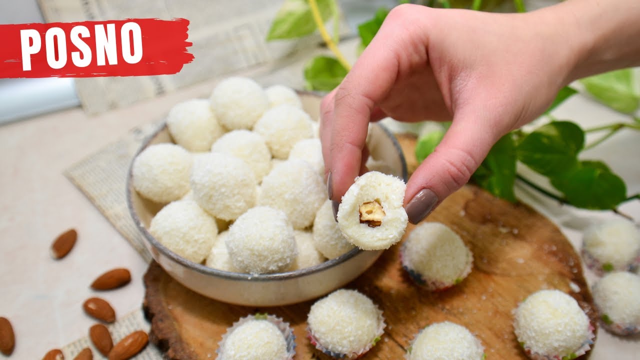 POSNE Rafaelo kuglice od samo 6 sastojaka - Rafaello recept