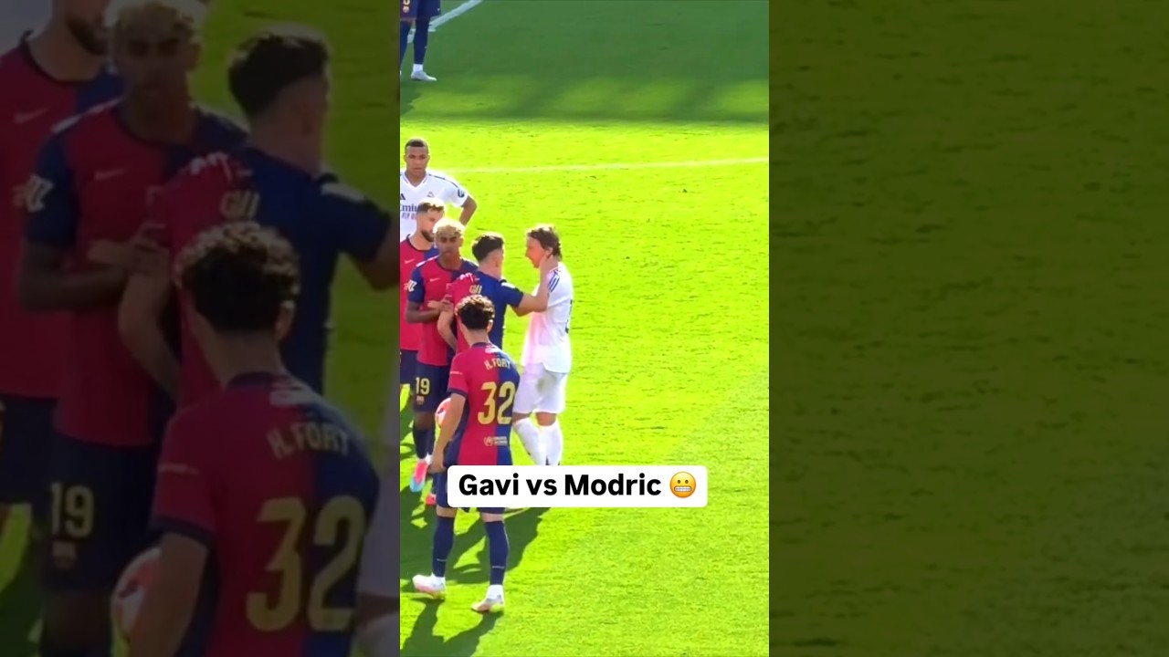 Gavi vs Modric 💀🥶